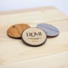 Set of Four Coasters | Tableware by ROMI. Item made of wood compatible with minimalism and mid century modern style