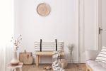 Wide Custom Leather Wall Strap [Round End] | Storage by Keyaiira | leather + fiber. Item made of leather