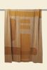 Geometric Blanket in Yellow | Linens & Bedding by BOI. Item composed of cotton in contemporary style