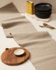 Ridges Runner - Dove | Table Runner in Linens & Bedding by MINNA