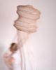 Siham Macrame Lamp - Marrakech Blush & Beige Mix | Pendants by Hamimi