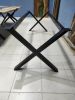 Custom Order Live Edge Walnut Epoxy Table -Metallic Gray | Dining Table in Tables by LuxuryEpoxyFurniture. Item made of wood with synthetic