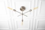 Edison Chandelier - Model No. 2486 | Chandeliers by Peared Creation. Item made of brass