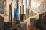 Ascension | Oil And Acrylic Painting in Paintings by Madame A. K. Selestan