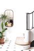 Walnut / Oak Wooden Mirror | Decorative Objects by Manuel Barrera Habitables. Item made of oak wood with glass