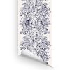 Pia Scroll Wallcovering: 24in wide x 10ft long | Wallpaper in Wall Treatments by Robin Ann Meyer. Item composed of paper in modern or traditional style
