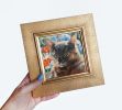 Cat pet portrait painting original, Custom cat painting | Oil And Acrylic Painting in Paintings by Natart. Item made of canvas with synthetic