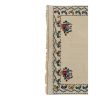Aubusson Design Kilim Rug With Floral Design 4'7'' X 7' | Area Rug in Rugs by Vintage Pillows Store. Item composed of cotton & fiber