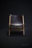 Classic Spanish Leather Chair | Folding Chair in Chairs by Manuel Barrera Habitables. Item made of oak wood with leather
