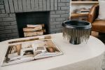 "Drumline" Low Drum Racetrack Coffee table | End Table in Tables by Candice Luter Art & Interiors