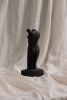 Female Torso Sculpture - Black | Sculptures by dellsculpture