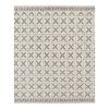 Vintage Unusual Design Aubusson Turkish Kilim Rug 5'1''x6'7' | Area Rug in Rugs by Vintage Pillows Store. Item composed of cotton & fiber