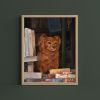 Italian Newsstand Dog Print, Charming European Wall Art | Prints by The Ugly Cat Studio