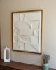No. 02 Japandi Plaster Wall Relief - Scandinavian Neutral Decor | Wall Sculpture in Wall Hangings by Joseph Aurelius