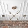 Modern Chandelier - Geometric Lamp - Model No. 9414 | Chandeliers by Peared Creation. Item made of brass