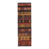 Vintage Organic Turkish Yellow and  Red Kilim Rug Runner | Runner Rug in Rugs by Vintage Pillows Store. Item made of fiber
