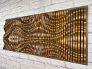 GOLIATHUS Wood Wall Art Panel / Large Wood Wall Art | Wall Sculpture in Wall Hangings by ArtMillWork Design. Item composed of wood