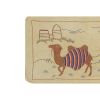 Vintage Folk Art Pictorial Suzani Runner From Uzbekistan, Si | Tablecloth in Linens & Bedding by Vintage Pillows Store