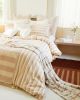 Stripes Pillowcases - Clay | Pillows by MINNA