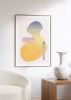 Mid Century Modern Wall Art Print, Abstract Artwork | Digital Art in Art & Wall Decor by Capricorn Press. Item composed of paper