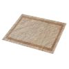 Handmade Jute Wool Flatweave, Neutral Ivory Area Carpet, Beige Textured Boho Decor | Area Rug in Rugs by Swiflo