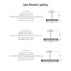 KA1260 Belgrave Drum | Chandeliers by Alan M