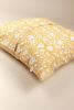 Yellow Blossom Pillow | Pillows by Ninéh