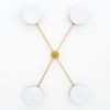 Celeste Aurora | Chandeliers by DESIGN FOR MACHA. Item made of brass & glass
