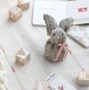 Woven Stuffed Bunny Rabbit DIY KIT | Ornament in Decorative Objects by Flax & Twine. Item composed of cotton and fiber