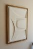 No. 05 Japandi Plaster Wall Relief - Scandinavian Neutral Decor | Wall Sculpture in Wall Hangings by Joseph Aurelius