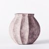 Wedges Vase Grey | Work by District Loom