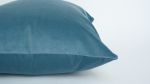 cornflower blue velvet pillow // blue velvet pillow // light | Pillows by velvet + linen