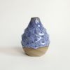 Pear in Coral Blue | Vase in Vases & Vessels by by Alejandra Design. Item made of ceramic