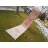 Primitive Vintage Kurdish Handwoven Low Pile Herki Runner | Runner Rug in Rugs by Vintage Pillows Store. Item made of cotton with fiber