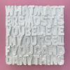What Matters Most 8" x 8" | Mixed Media in Paintings by Emeline Tate. Item made of canvas with synthetic