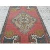 Vintage Handmade Turkish Small Welcome Carpet Mat 1.9x3.3 ft | Small Rug in Rugs by Vintage Pillows Store. Item composed of cotton & fiber