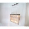 Alan Mizrahi CHAIN7075 Chain Rectangular Slim | Chandeliers by Alan Mizrahi Lighting Design