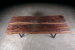 Black Walnut Whistlepunk Table | Dining Table in Tables by Urban Lumber Co.. Item made of walnut with steel