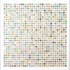 Nine Hundred Map Dots Collage With Gold Leaf | Paintings by Amelia Coward