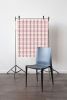 Italic, Fawn & Fuchsia | Fabric in Linens & Bedding by Philomela Textiles & Wallpaper. Item composed of cotton