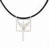 Sterling Silver Angel Pendant | Sculptures by YENNY COCQ
