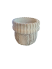Dusty Salt Knit Planter Classic | Vases & Vessels by RAW & UNIQ