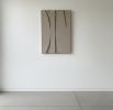 Unique Textured 3D Geometric Artwork - Sculptural Painting - Plaster Wall Art | Wall Sculpture in Wall Hangings by Vaiva Art Atelier