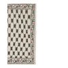 Vintage Turkish Jajim Kilim Rug with Floral Border | Area Rug in Rugs by Vintage Pillows Store. Item composed of wool and fiber