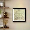 Contours of Orient - Original Charcoal Drawing - Minimalist | Drawings by Eman's Gallery