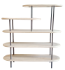 Griffith Oval Bookcase - Large | Work by Mango Furniture Co. Inc.