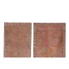 Vintage Faded Turkish Oushak Rug - Set of Two | Area Rug in Rugs by Vintage Pillows Store. Item made of cotton & fiber