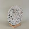 Round Terrazzo 16" - Kaleidoscope | Placemat in Tableware by Tropico Studio. Item made of stoneware