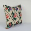 Needlepoint Tapestry Aubusson Handwoven 18''X18'' | Sham in Linens & Bedding by Vintage Pillows Store. Item composed of cotton & fiber
