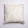 Natural Mulberry Silk Throw Pillow - 18"x18" | Pillows by Tanana Madagascar. Item composed of cotton